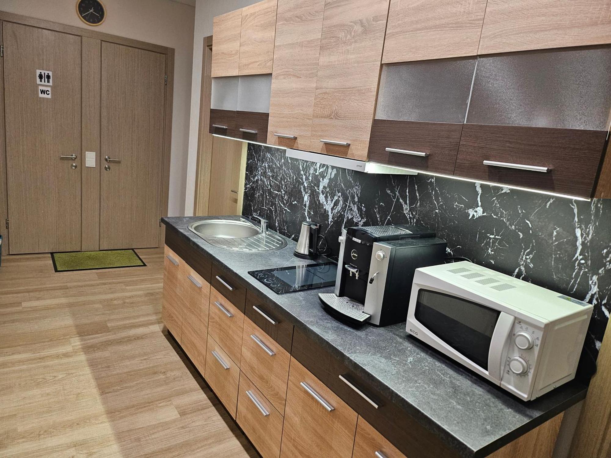 Kauno Apartamentai King Size Bed คอนัส ภายนอก รูปภาพ